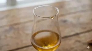 Minimalist stems of Canadian icewine glassware on a modern table.