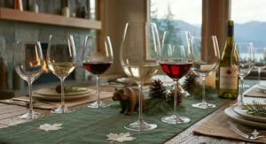 Modern universal wine glass set | Ensemble de verres à vin universels modernes