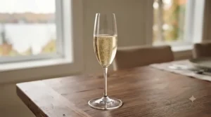Professional Riedel glassware arranged for a wine tasting flight.