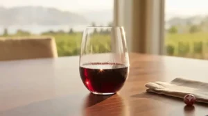 Modern Schott Zwiesel stemless wine tumbler for casual entertaining.