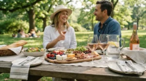 Durable tempered glass wine glasses suited for backyard entertaining and outdoor dining across Canada.